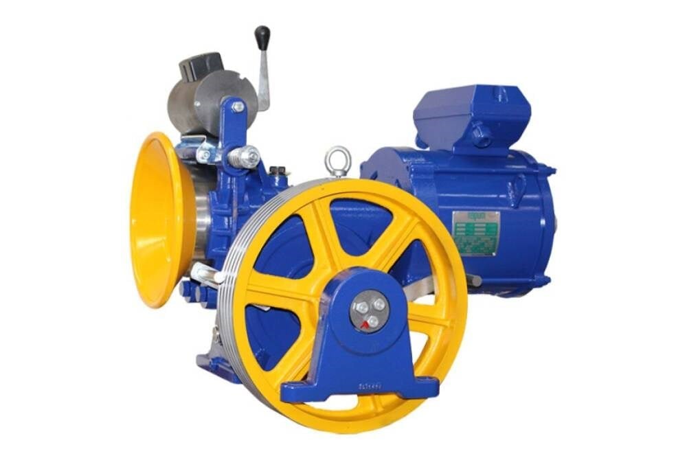 Akiş Asansör Mugen MF1 5,5 kW 400 kg  VVVF 4 Kutuplu Asansör Motoru