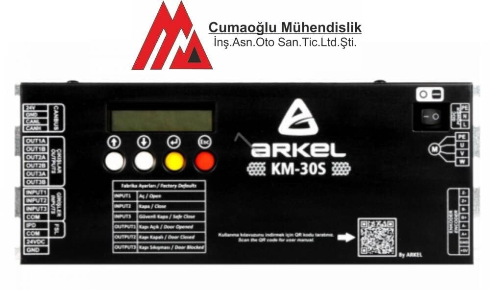 Arkel KM 30 DC Kapı Kontrol Kartı