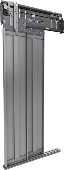 Merih B-01 2 Panel Teleskopik Standart Ral 7032 Kabin Kapıları 
