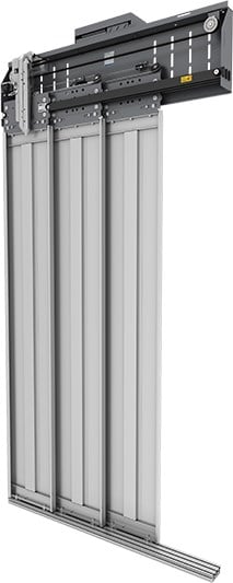 Merih B-20 3 Panel Teleskopik Standart Ral7032 Kabin Kapıları