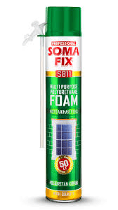 SOMAFİX POLİÜRETAN KÖPÜK - S811 Tam Dolum Pipetli 845 gr.