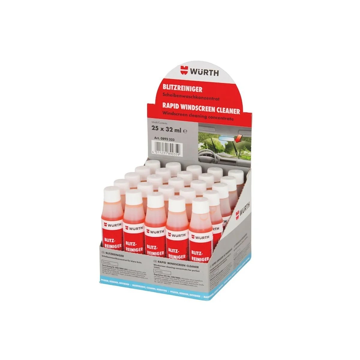 Würth Cam Temizleme Sabunu Konsantre 32ML