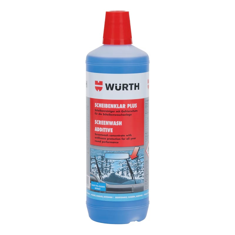 Würth Dört Mevsim Cam temizleme Suyu Plus 1 lt.