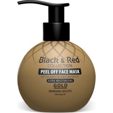 Black Red Soyulabilir Altın Yüz Maskesi 250ml