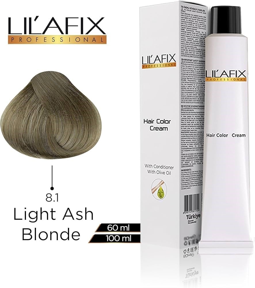 Lilafix 8.1 Küllü Açık Kumral Saç Boyası 60ml