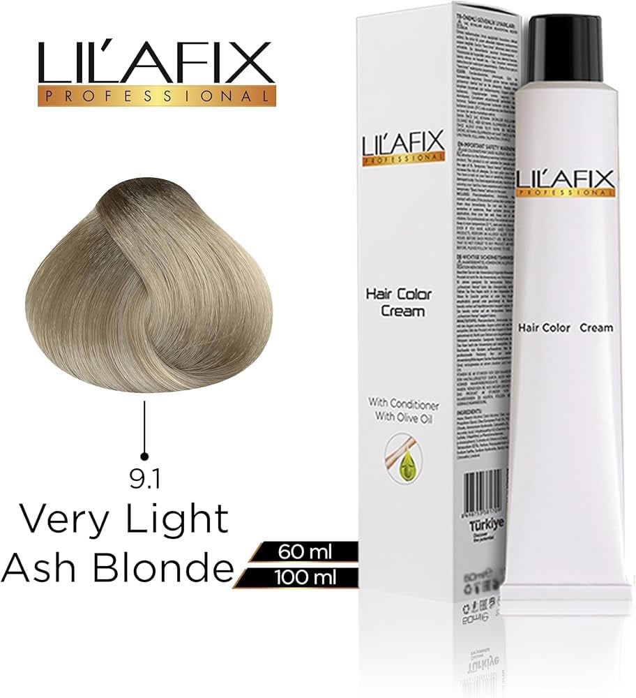 Lilafix 9.1 Küllü Açık Sarı Saç Boyası 60ml