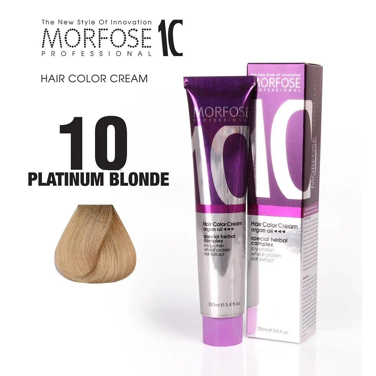 Morfose10 Saç Boyası 10 Platin Sarı 100ml
