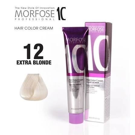 Morfose10 Saç Boyası 12 Ekstra Sarı 100ml