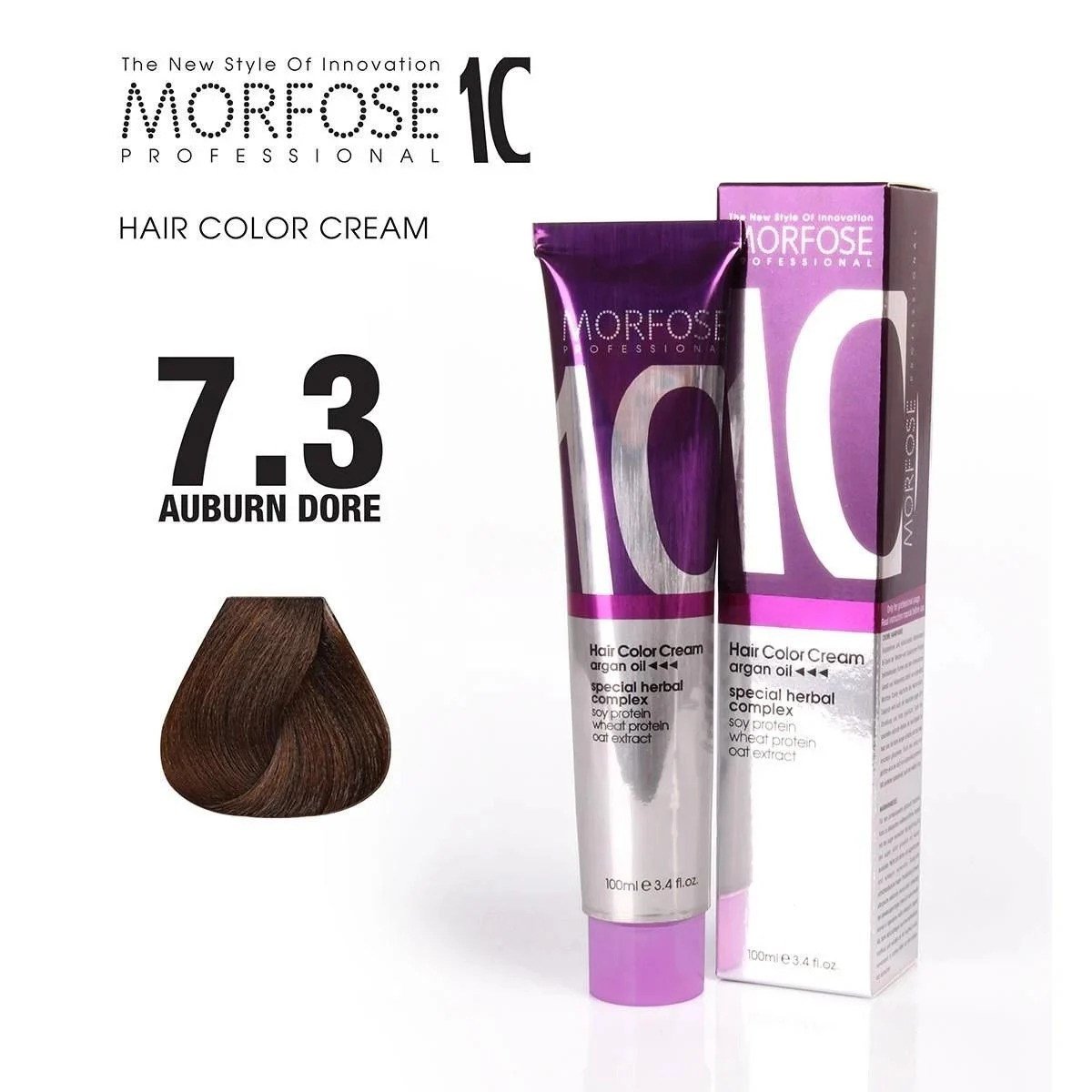 Morfose10 Saç Boyası 7.3 Kumral Dore 100ml