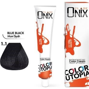 Onix Saç Boyası 1.1 Mavi Siyah 60ml