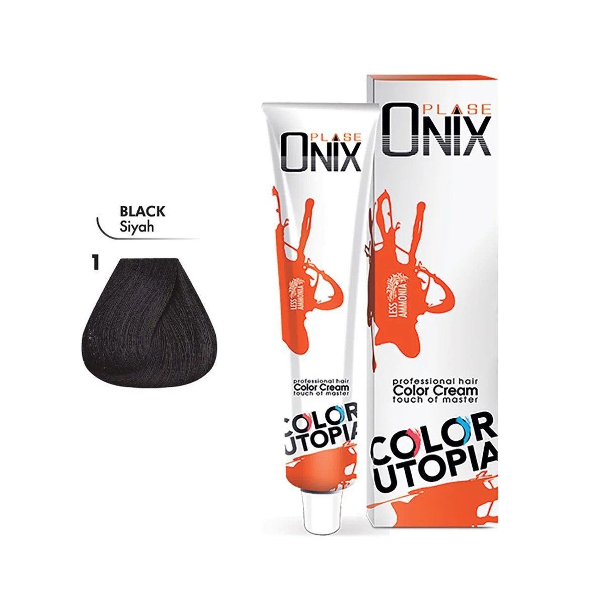 Onix Saç Boyası 1 Siyah 60ml