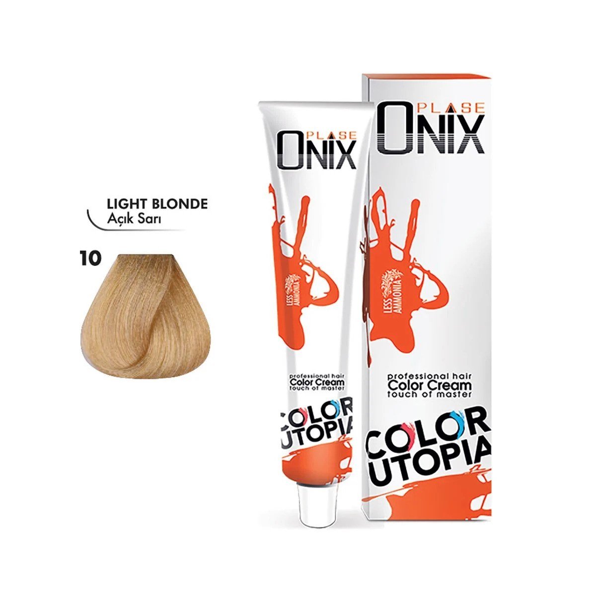 Onix Saç Boyası 10 Açık Sarı 60ml