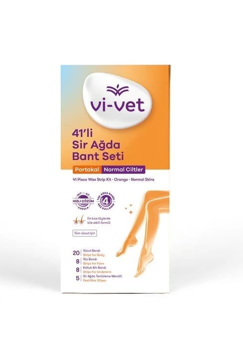 Vi Vet 41'li Sir Ağda Bandı Portakal
