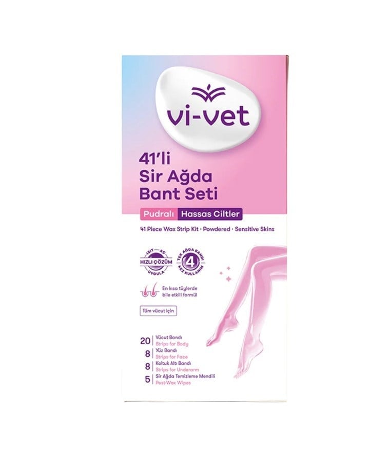 Vi Vet 41'li Sir Ağda Bandı Pudralı