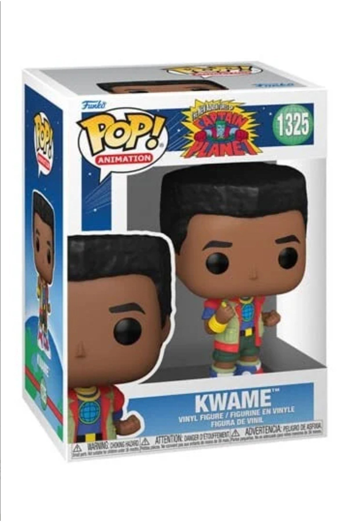 Captain Planet and the Planeteers POP! Animation Figure Kwame 1325