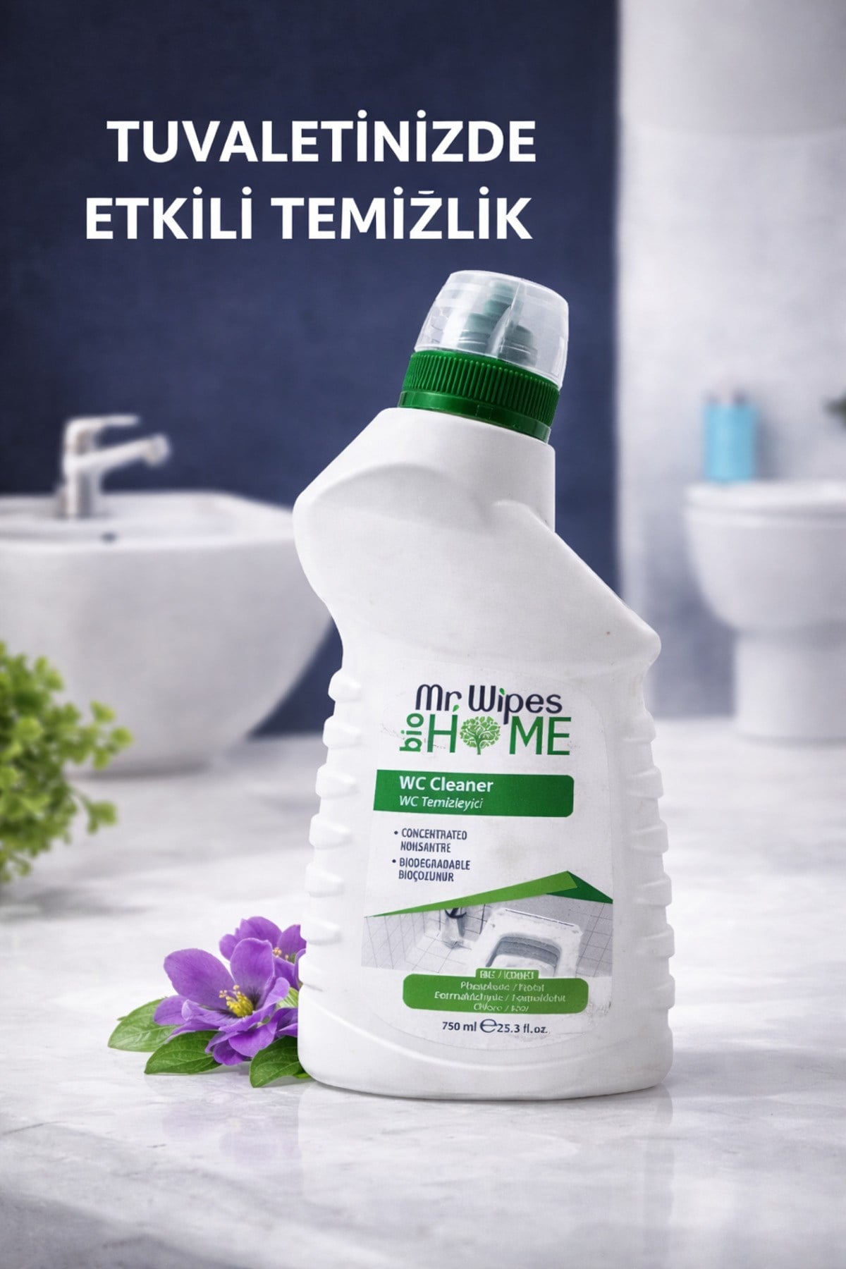 Mr. Wipes Bio Home Wc Temizleyici 750 ml |HIZLI GÖNDERİM |FATURALI ÜRÜN
