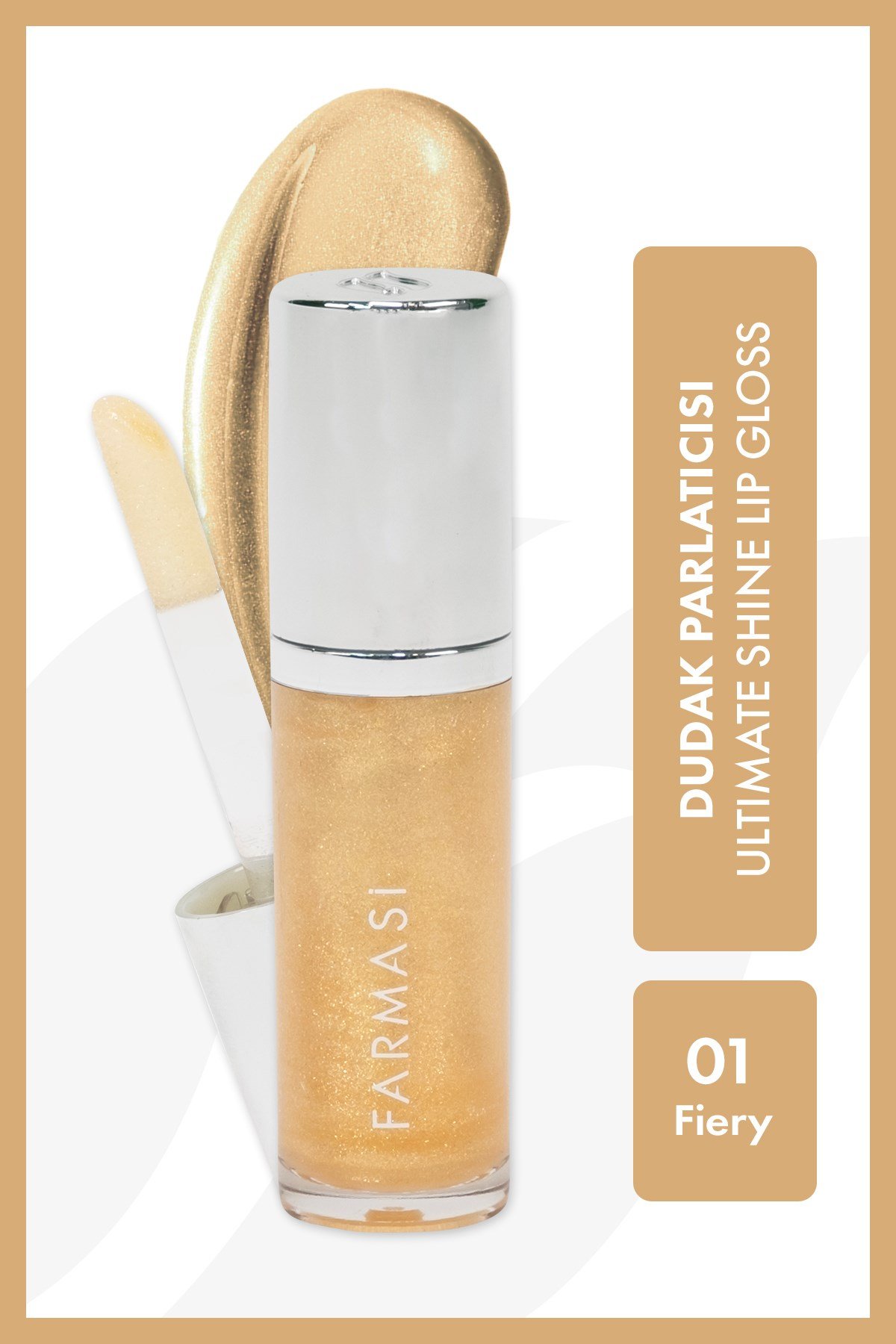 Ultimate Shine Dudak Parlatıcısı 01 Golden Topaz