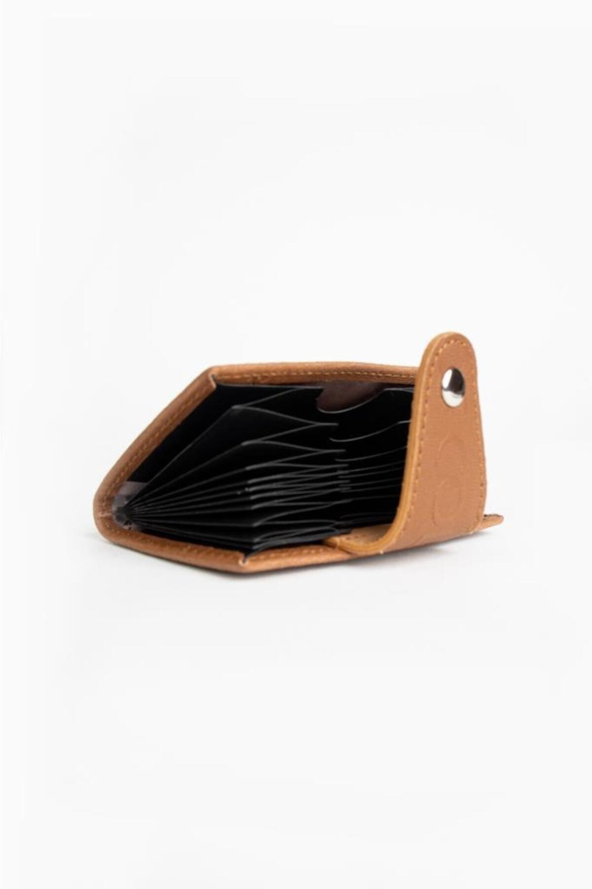 Emiliy Taba Gofraj Desen Çok Amaçlı unisex Kartlık 7x11 Ebatında