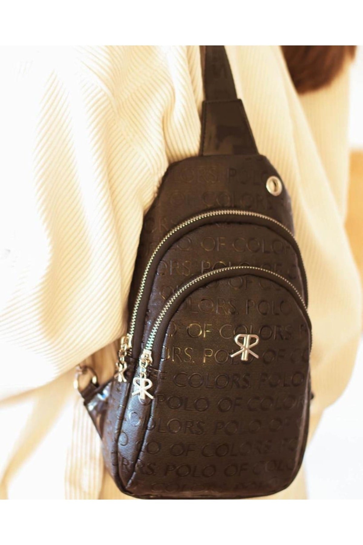 Polo Of Colors Badi Bag Çantamız Uzunluk33 Cm Genişlik 22 Cm