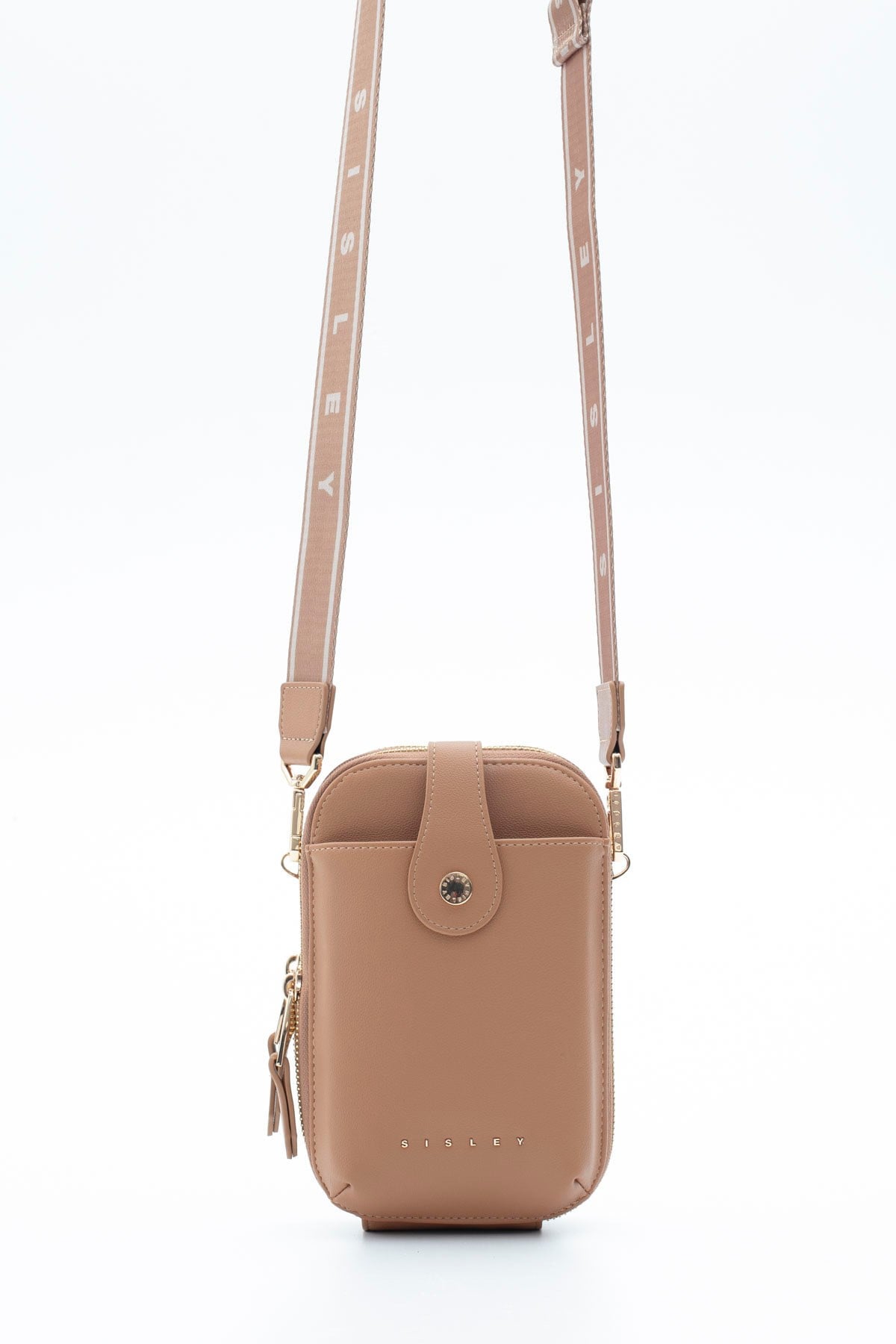 Sisley Kadın Çapraz Çanta SLY315 Camel