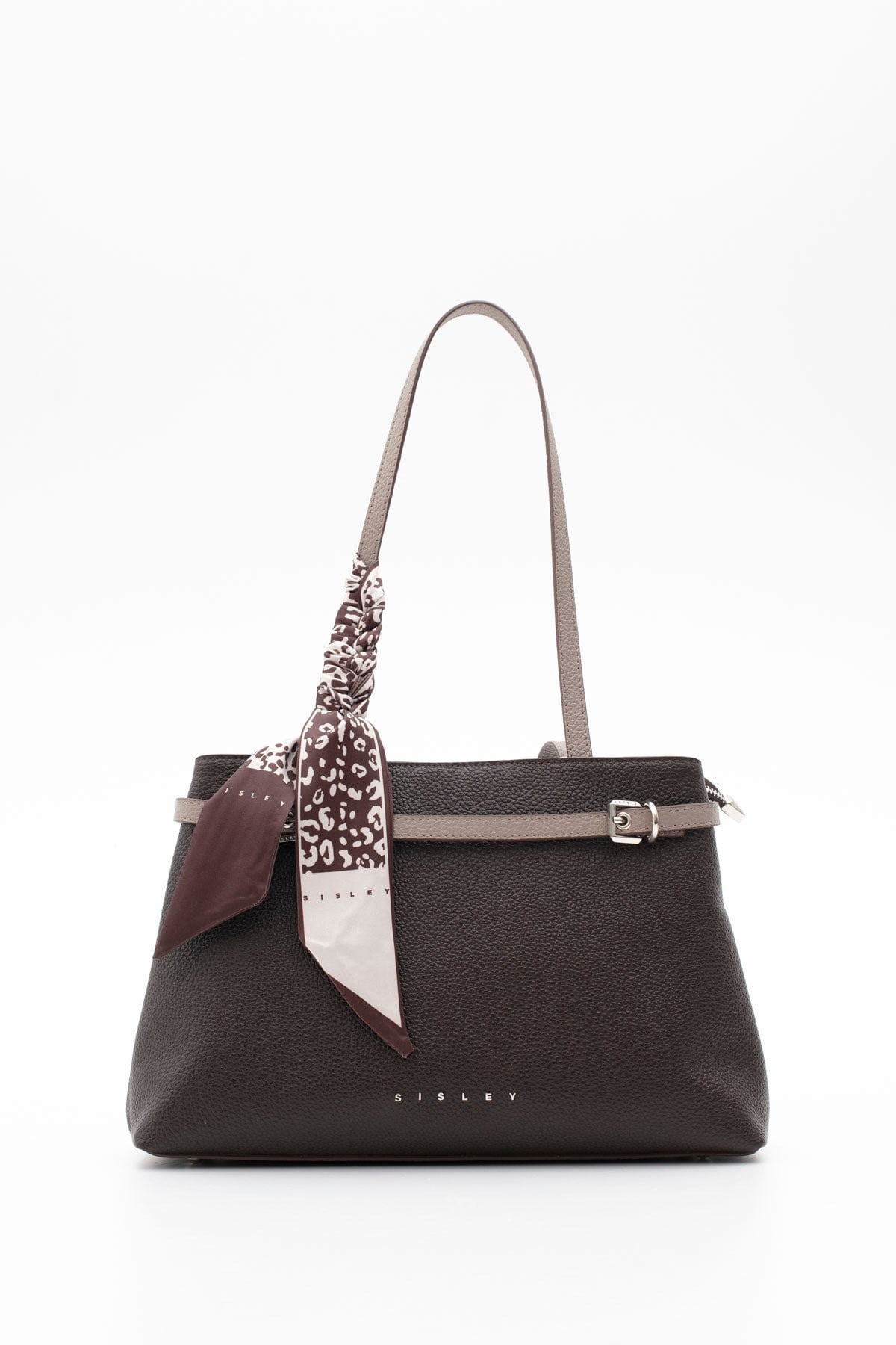 Sisley Kadın Kol Çantası SLY440 Kahve-Bej