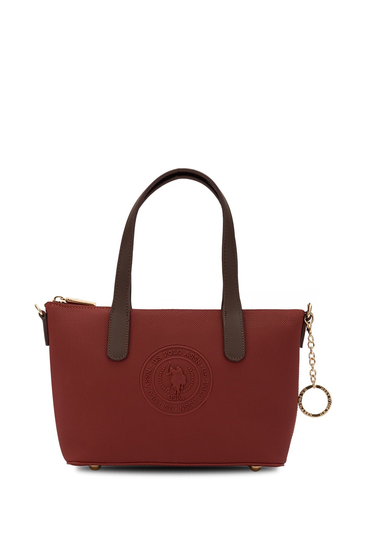 U.S. Polo Assn. Kadın Omuz Çantası Us26678 Kiremit-Kahve