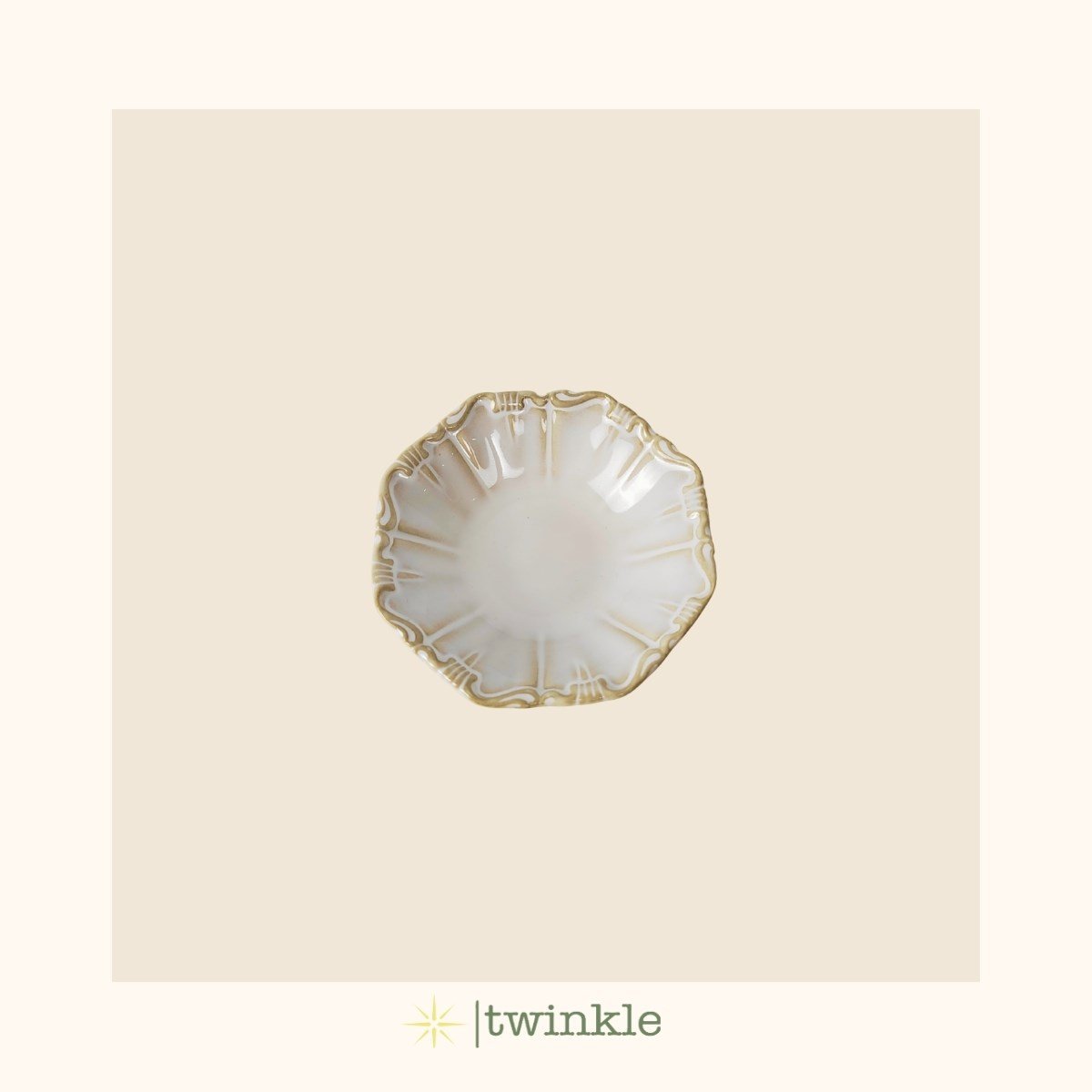 TWİNKLE ANTIQUE ÇORBA KASE 6'LI 11 × 11 × 3 CM TW-ANT-14006