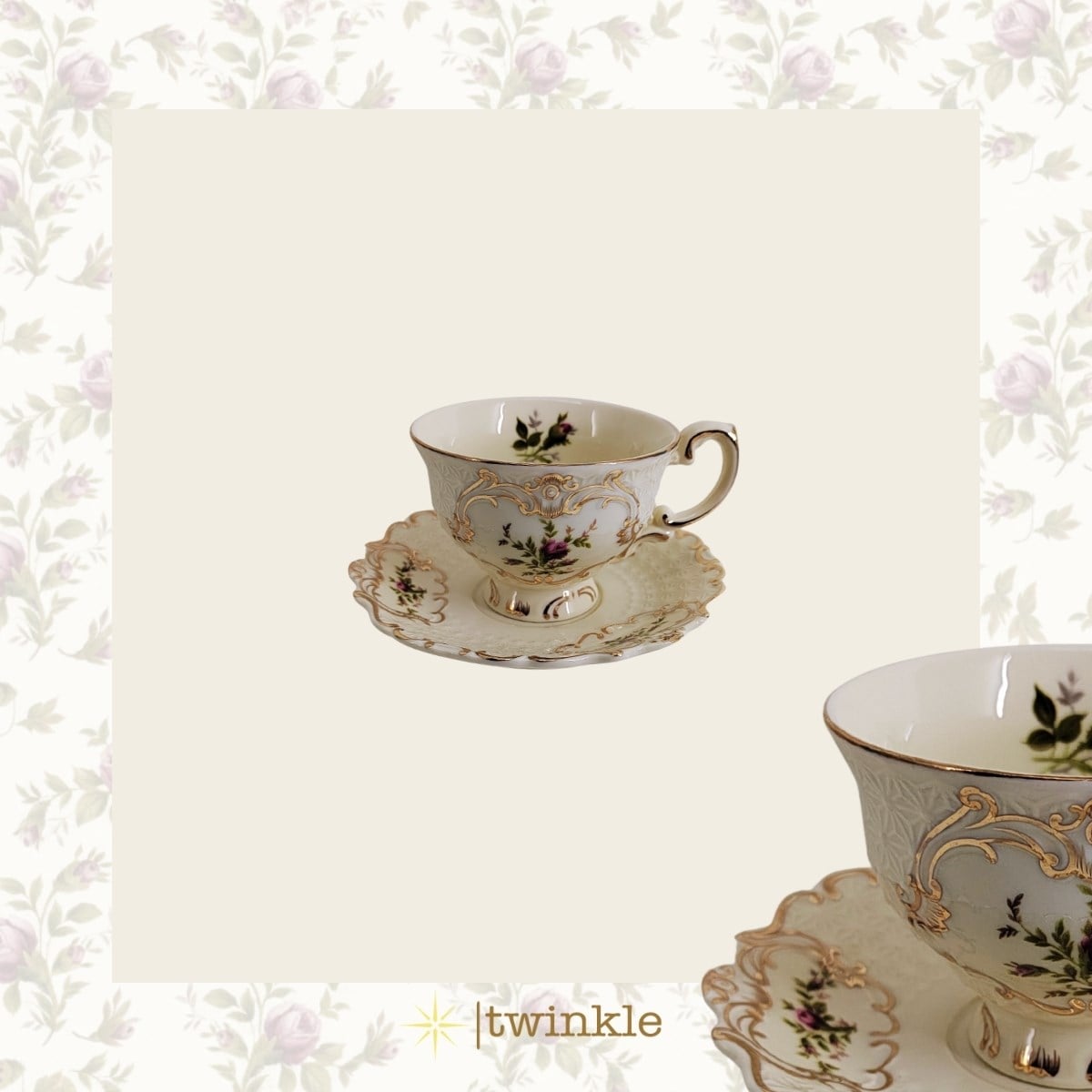 TWİNKLE DİANA KAHVE FİNCAN SETİ 6 KİŞİLİK 12 PRÇ. TW-Dİ-KH-15011