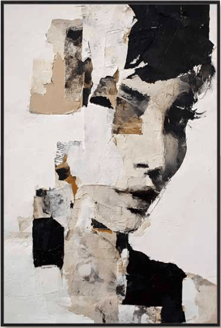 TWİNKLE KADIN FİGÜRLÜ TABLO 80 X 120 CM TW-TBL-15009