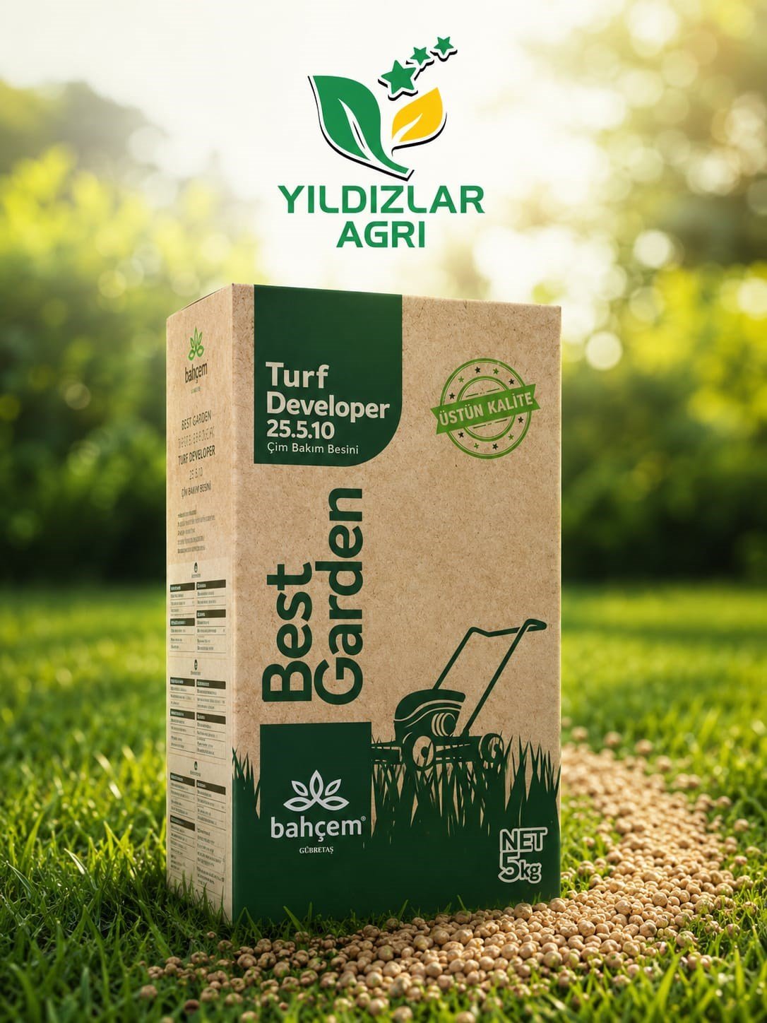 Gübretaş Bahçem Turf Developer 5Kg