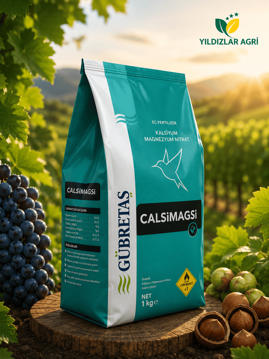 Gübretaş Calsimagsi 1Kg