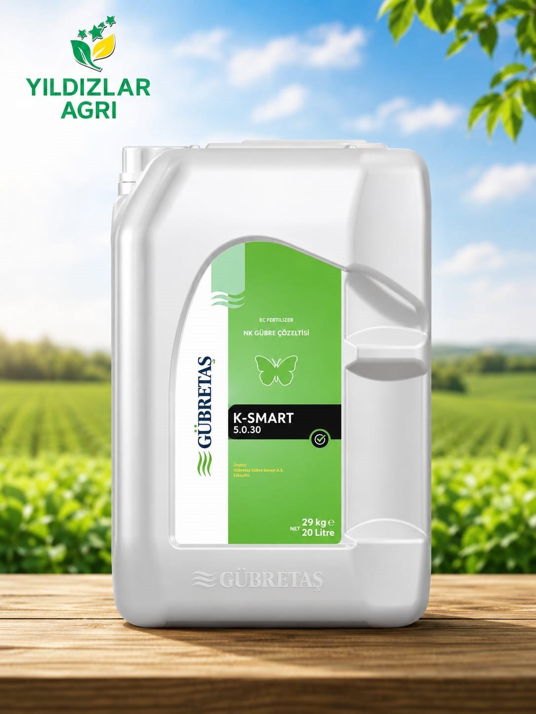Gübretaş K-Smart 20Lt