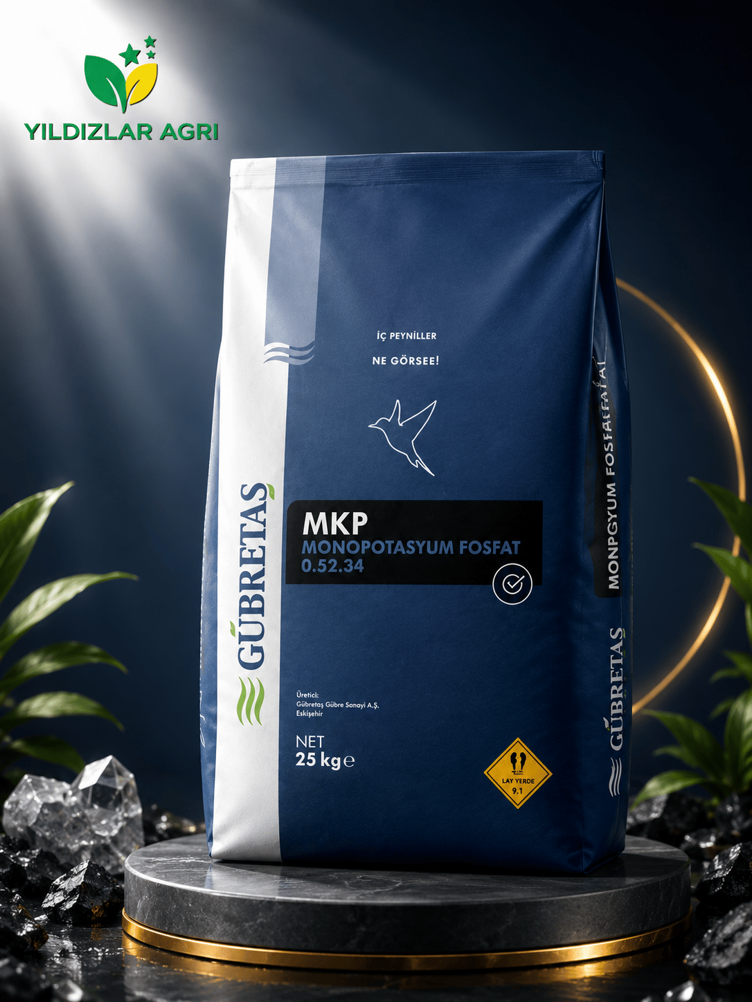 Gübretaş MKP 25Kg