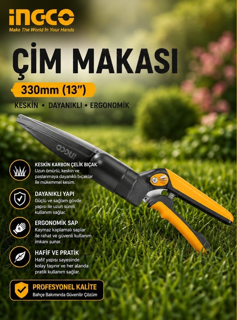 İngco Çim Kesme Makası 340mm