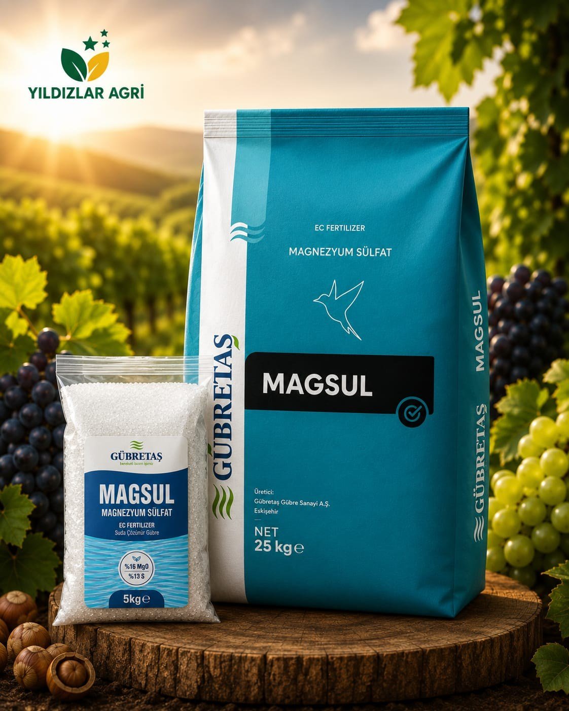 Magsul Magnezyum Sülfat 5Kg (Bölünmüş Ambalaj)