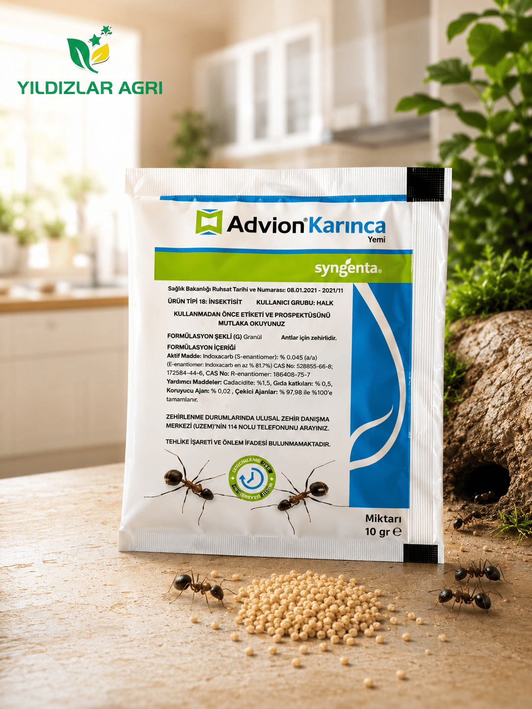Syngenta Advion Karınca Granül Yemi 10gr