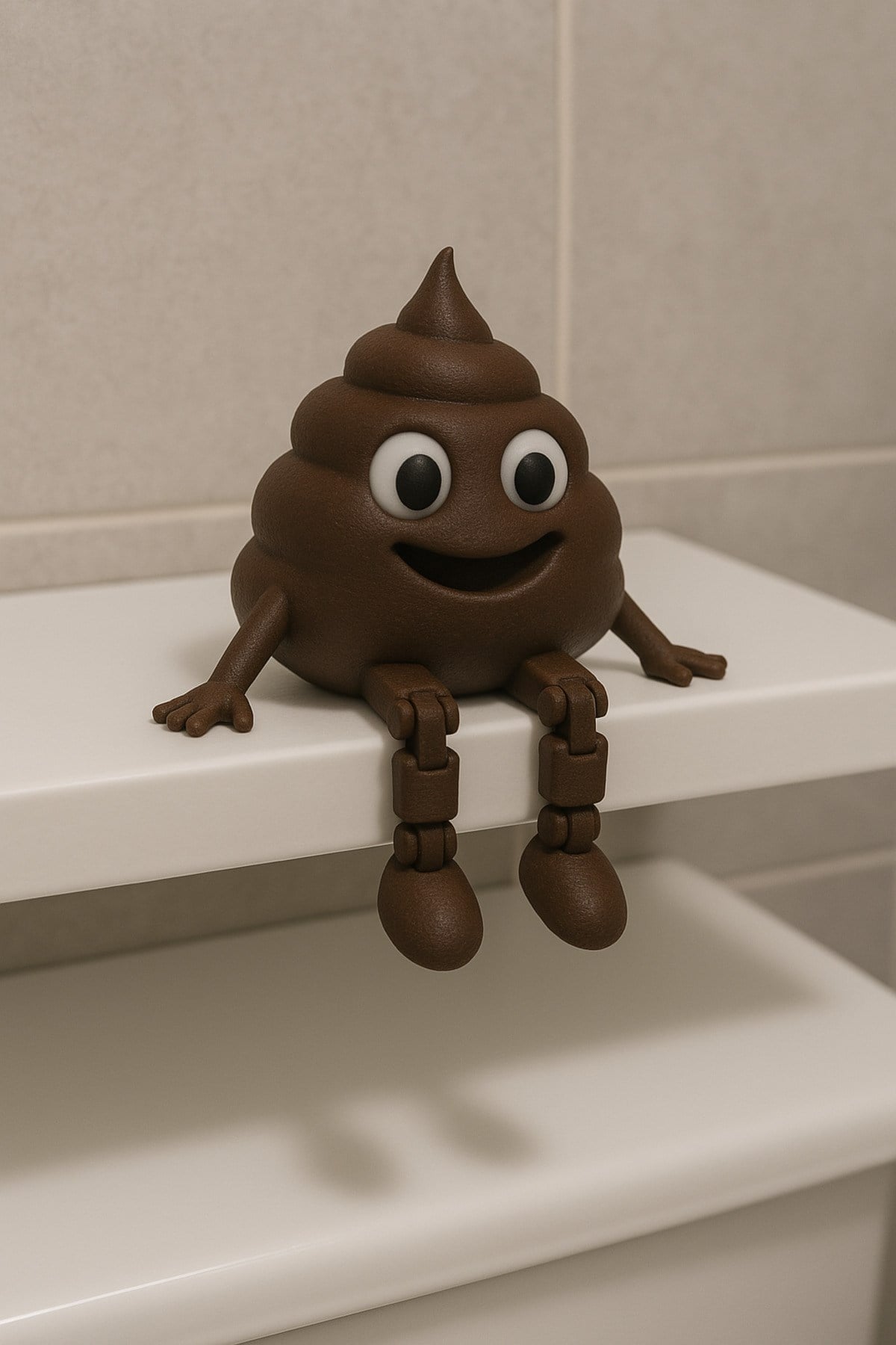 Banyo Dekoratif Kaka Figürü