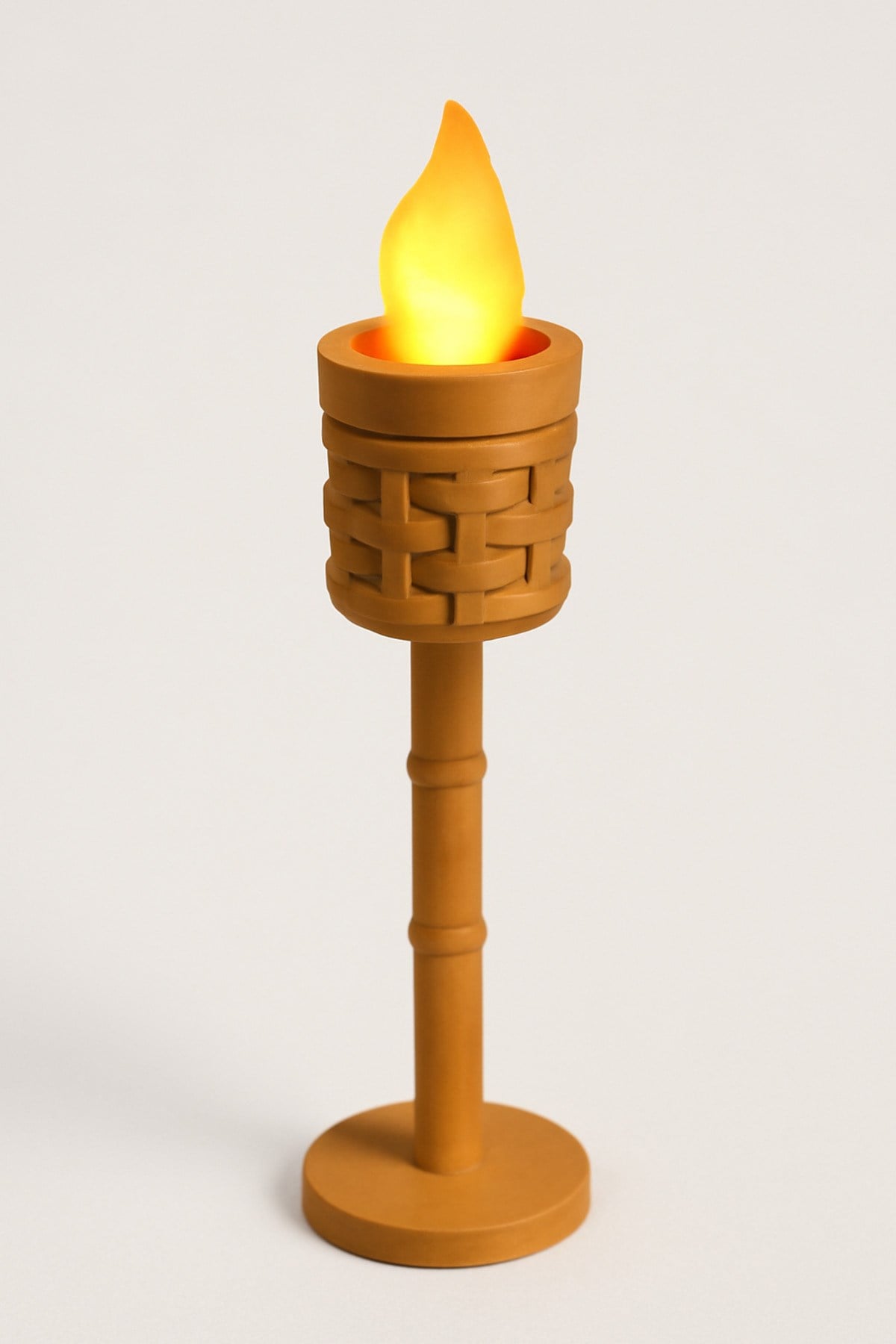Dekoratif Aydınlatma Mumluk Bahçe Torch Mumluk Plastiktir. Tea Light Mum Dahildir.