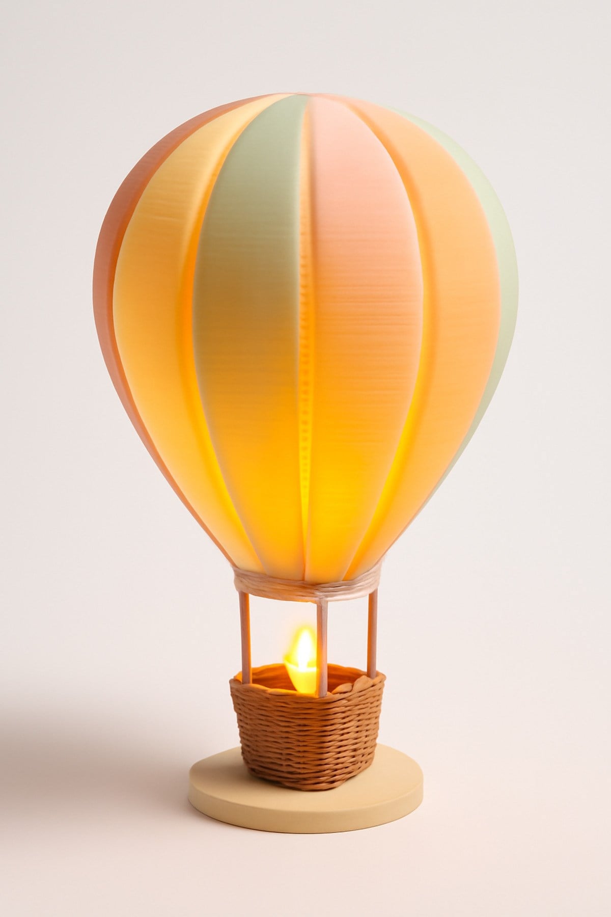 Dekoratif Aydınlatma Mumluk Balon Mumluk Plastiktir. Tea Light Mum Dahildir.