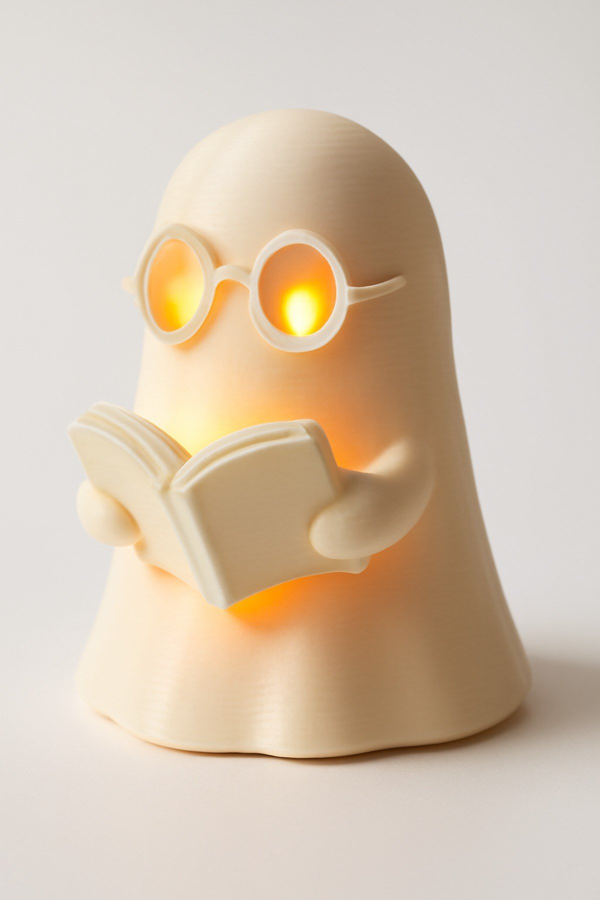Dekoratif Aydınlatma Mumluk Hayalet Kitap Mumluk Plastiktir. Tea Light Mum Dahildir.