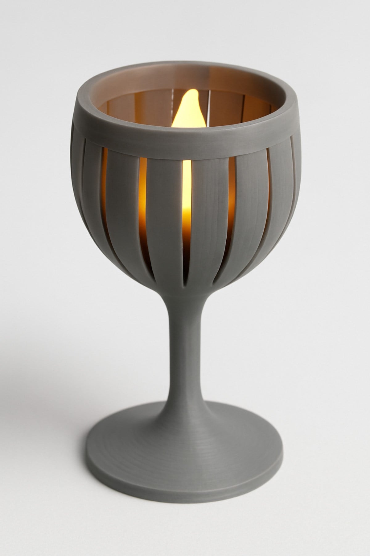 Dekoratif Aydınlatma Mumluk Kadeh Cıtalı Mumluk Plastiktir. Tea Light Mum Dahildir.