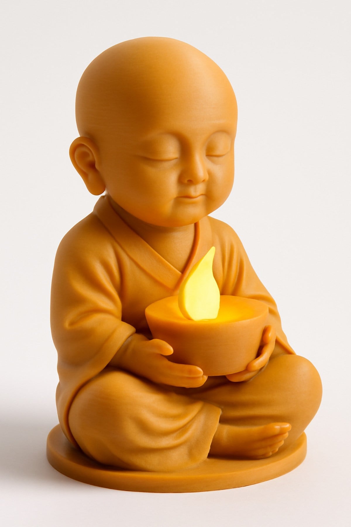 Dekoratif Aydınlatma Mumluk Keşiş Mum Mumluk Plastiktir. Tea Light Mum Dahildir.
