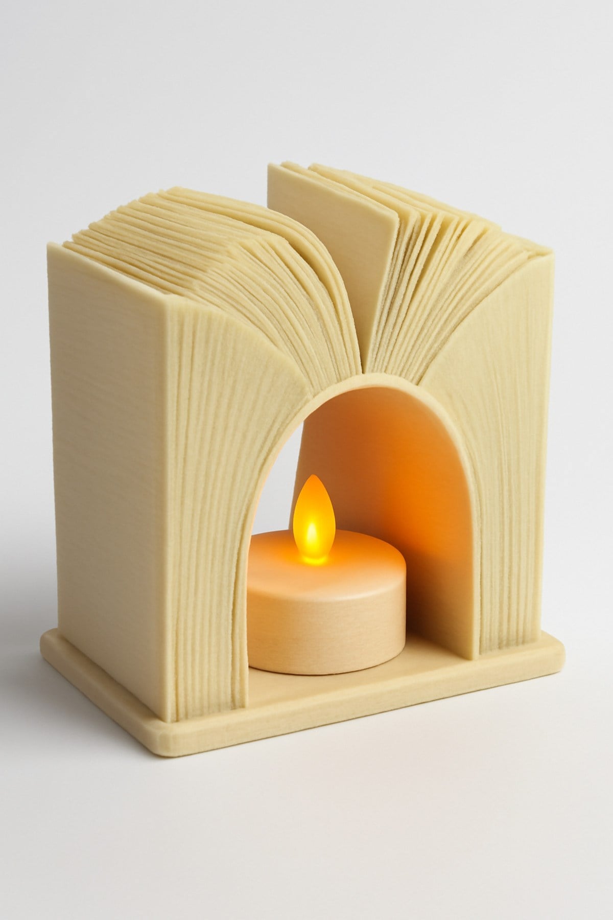 Dekoratif Aydınlatma Mumluk Mini Sure Mumluk Plastiktir. Tea Light Mum Dahildir.