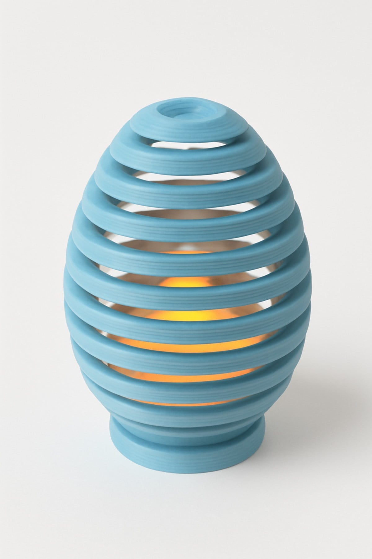 Dekoratif Aydınlatma Mumluk Yumurta Cıtalı Mumluk Plastiktir. Tea Light Mum Dahildir.