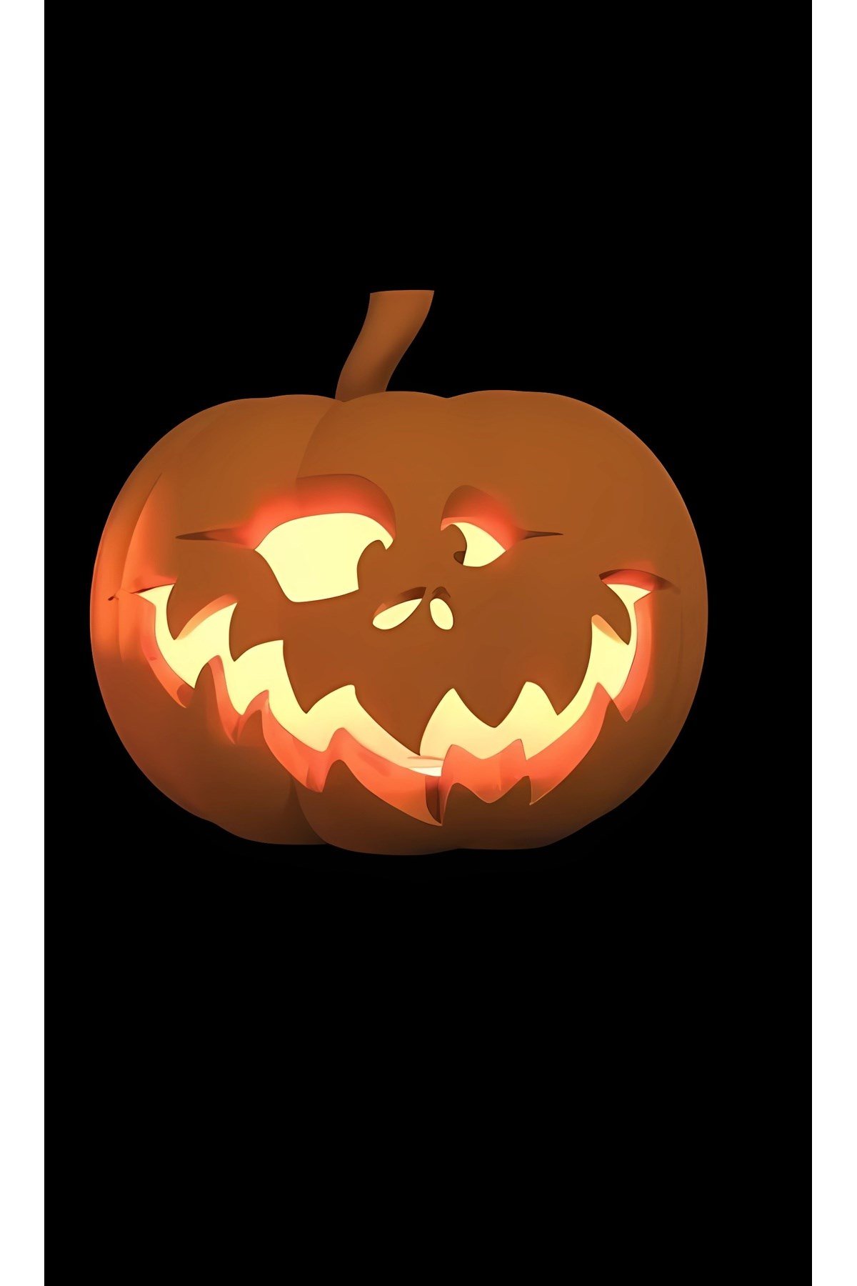 Halloween Balkabağı Mumluk