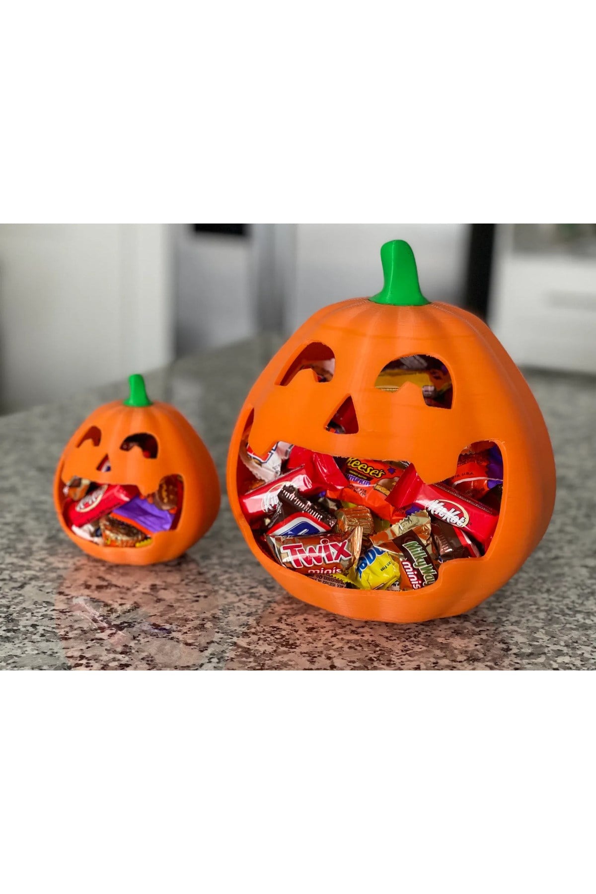 Halloween Balkabağı Şekerlik - 12 cm