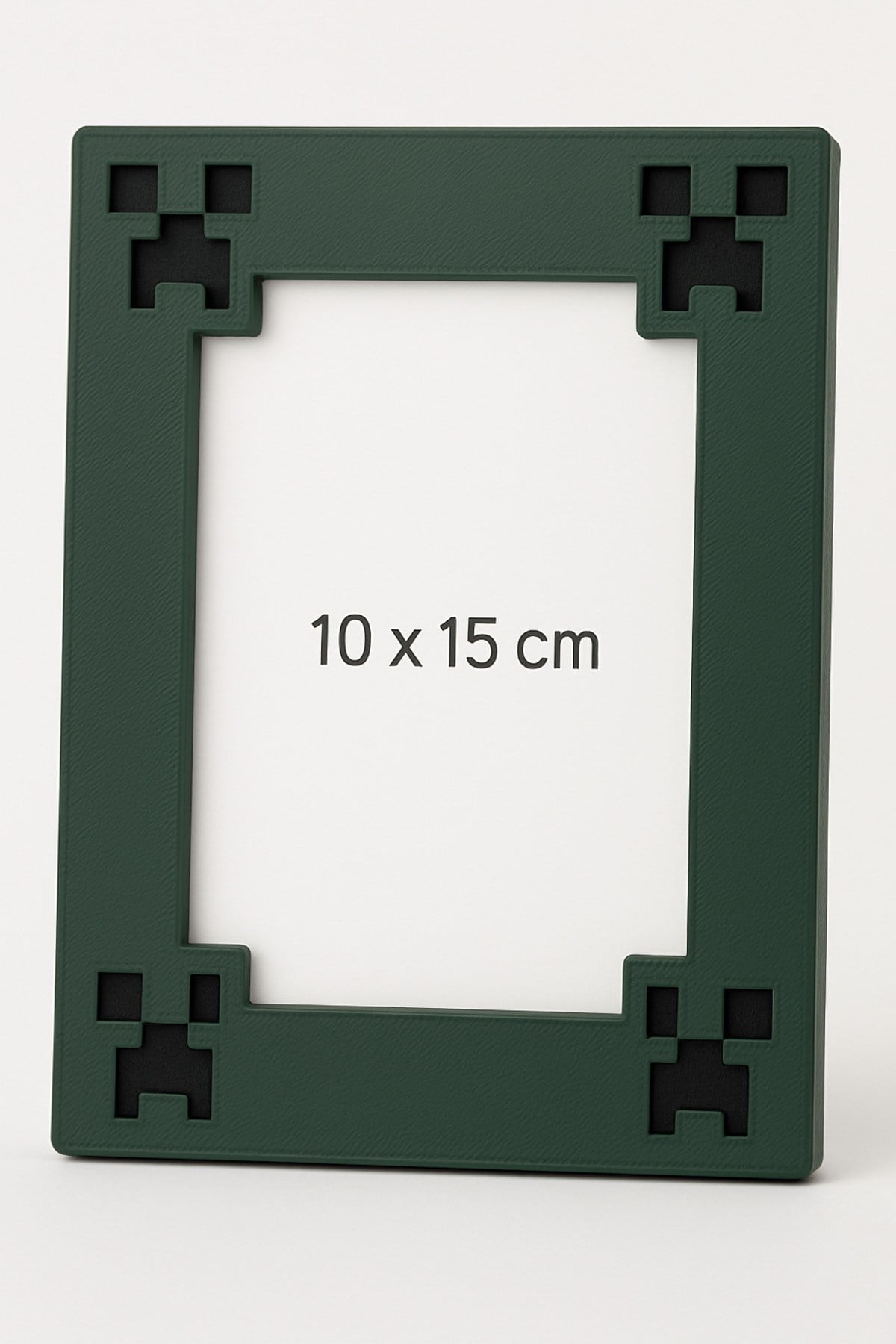 Minecraft Creeper Fotoğraf Çerçevesi Masa Dekor 3D Baskı