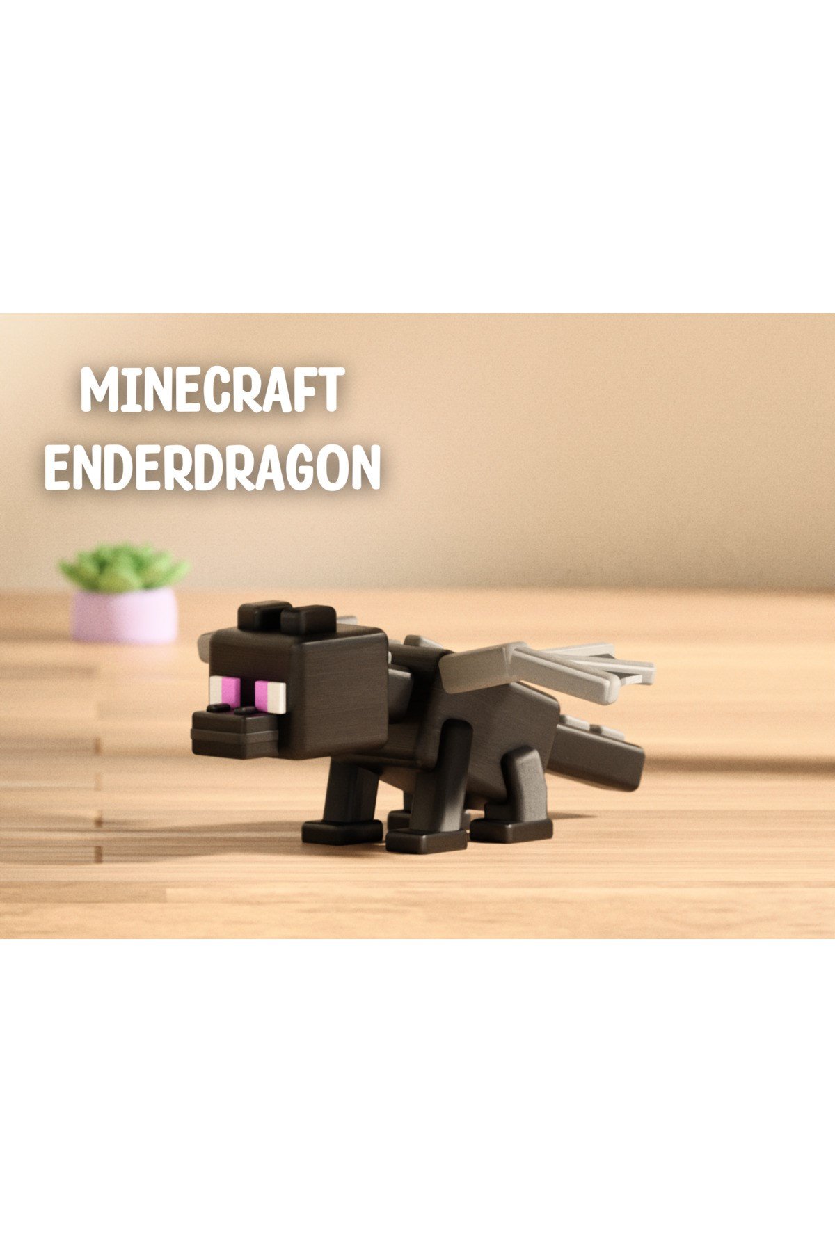 Minecraft Enderdragon - 6cm