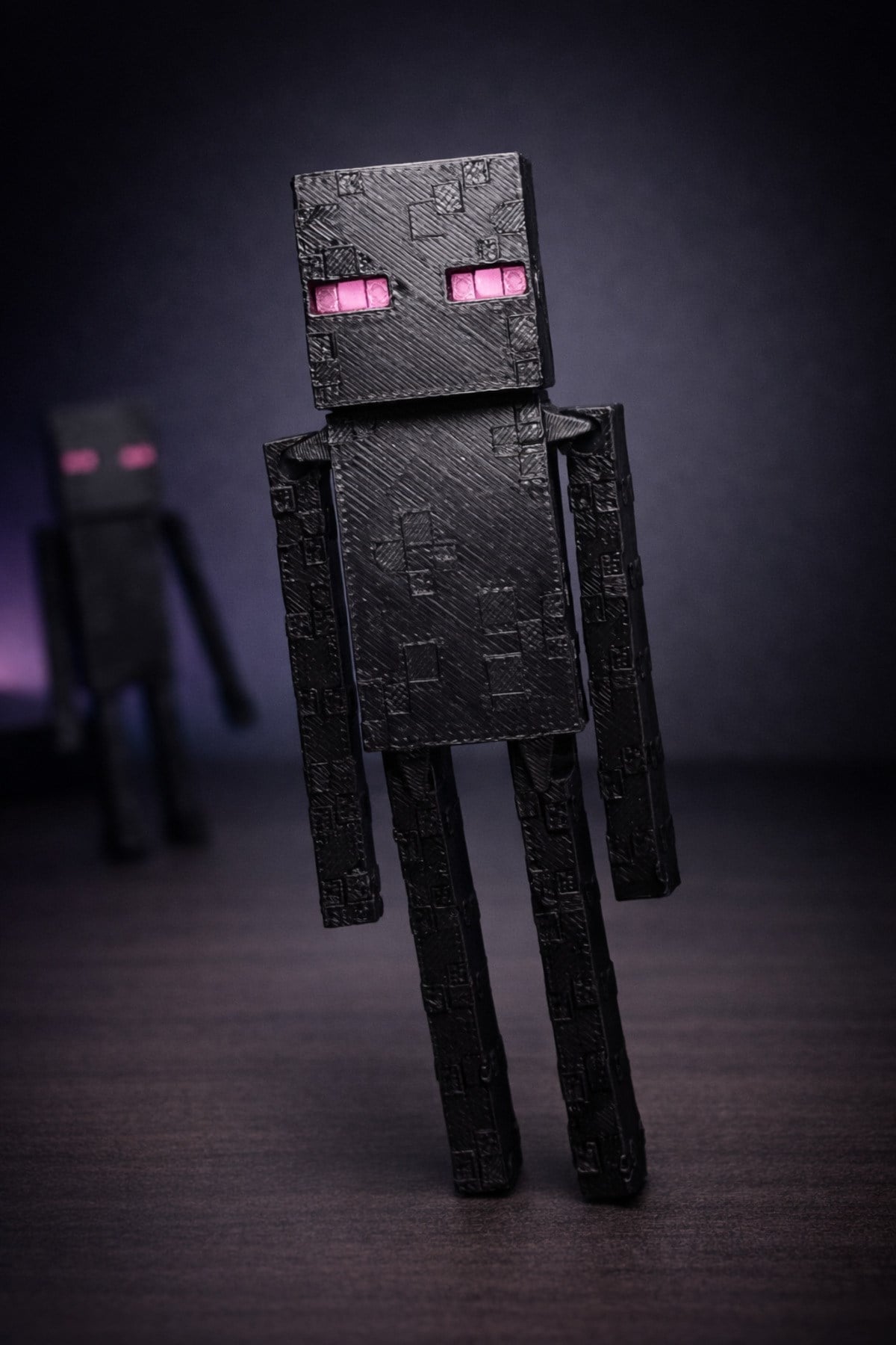 Minecraft Enderman Figürü- Hareketli- 10 cm