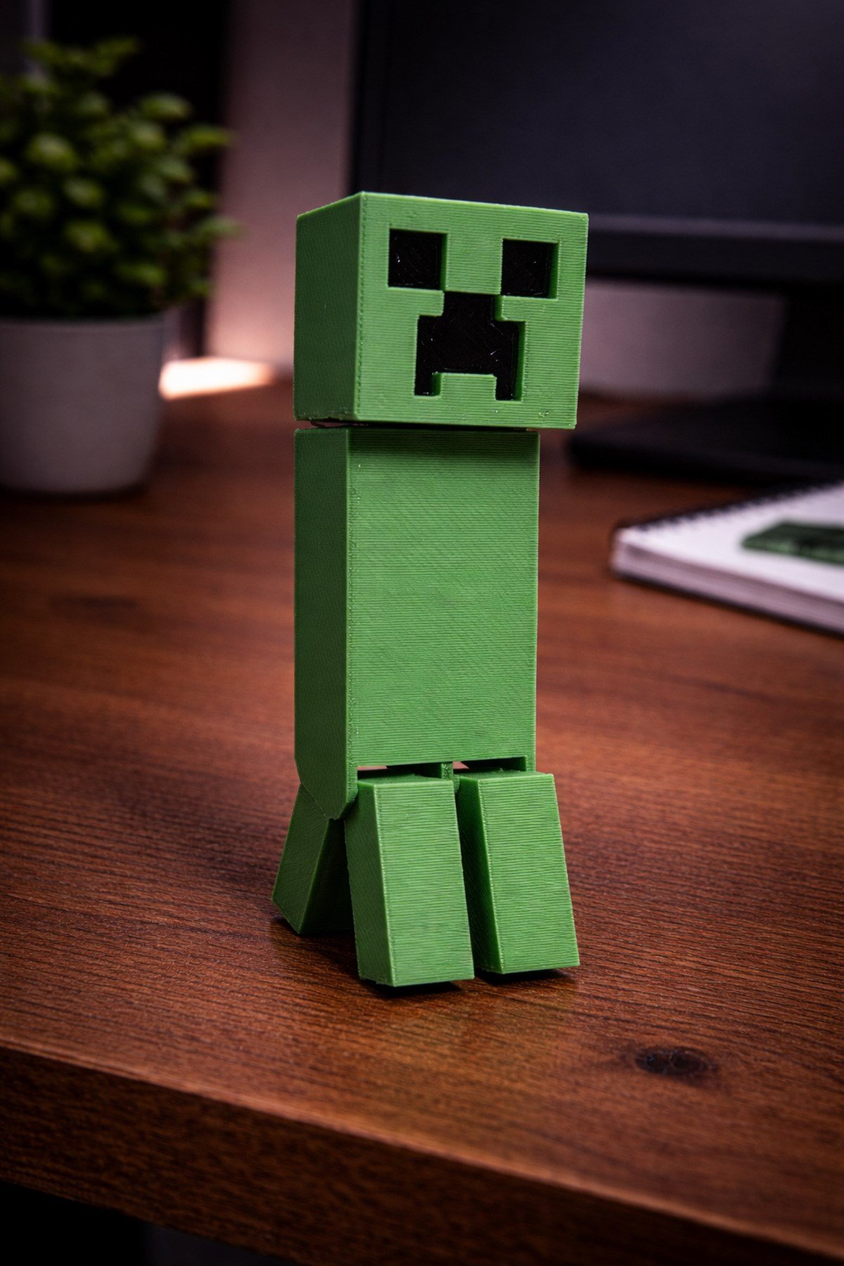 Minecraft Hareketli creeper - 10 cm